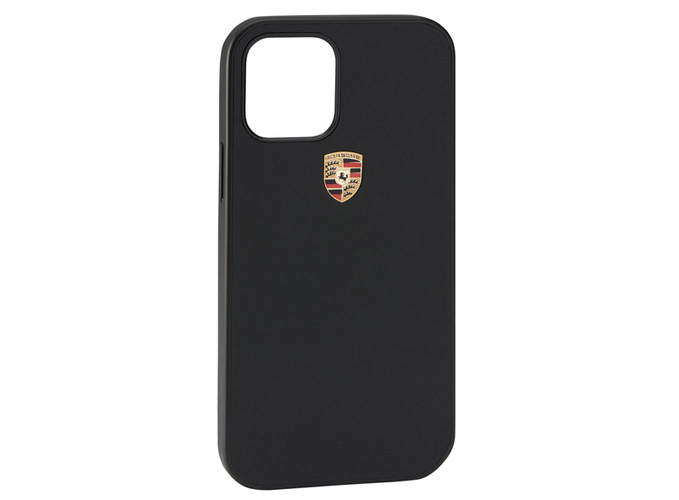 CASE IPHONE 12 MINI CUERO NEGRO PORSCHE