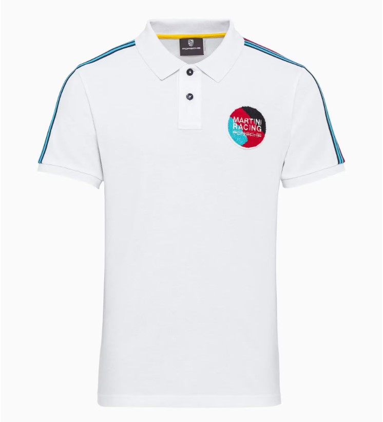 OFERTA01-26 POLERA POLO BLANCA HOMBRE MARTINI RACING TALLA XS
