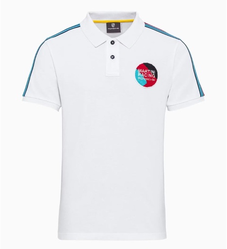 OFERTA01-26 POLERA POLO BLANCA HOMBRE MARTINI RACING TALLA XS