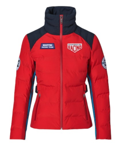 OFERTA08-26 CHAQUETA ACOLCHADA MUJER ROJA MARTINI RACING TALLA L