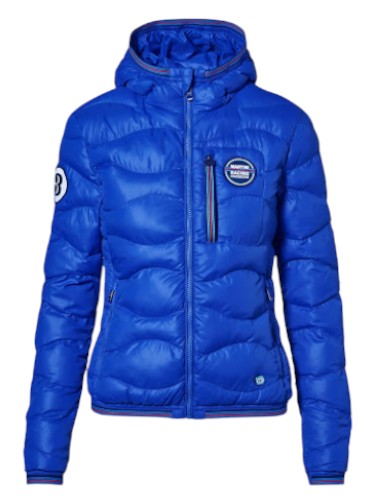 CHAQUETA ACOLCHADA MUJER AZUL MARTINI RACING TALLA M